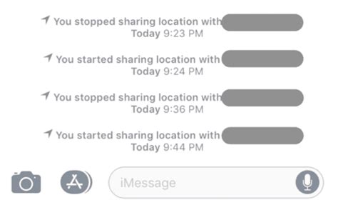 You can also turn off "Share My <b>Location</b>" globally in the iCloud settings on the phone. . Why does it say i stopped sharing my location with someone when i didn39t